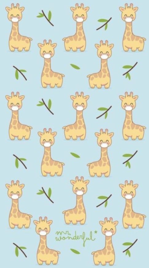 cute giraffe backgrounds 0028