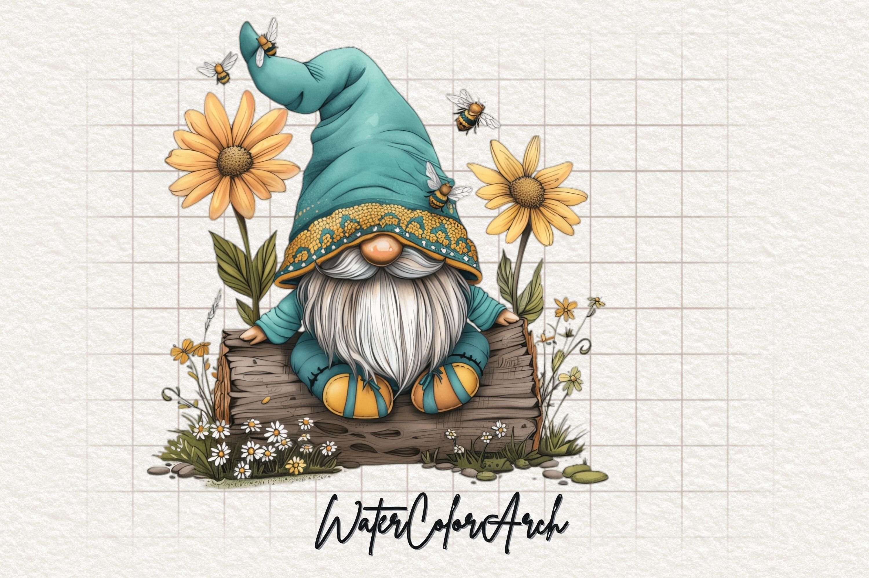 cute gnome backgrounds 0021