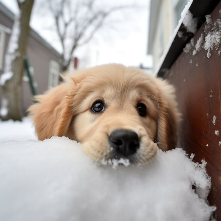 cute golden retriever backgrounds 0040