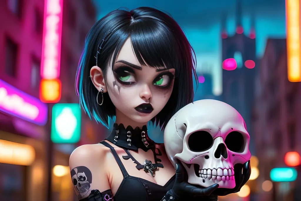 cute Goth backgrounds 0037