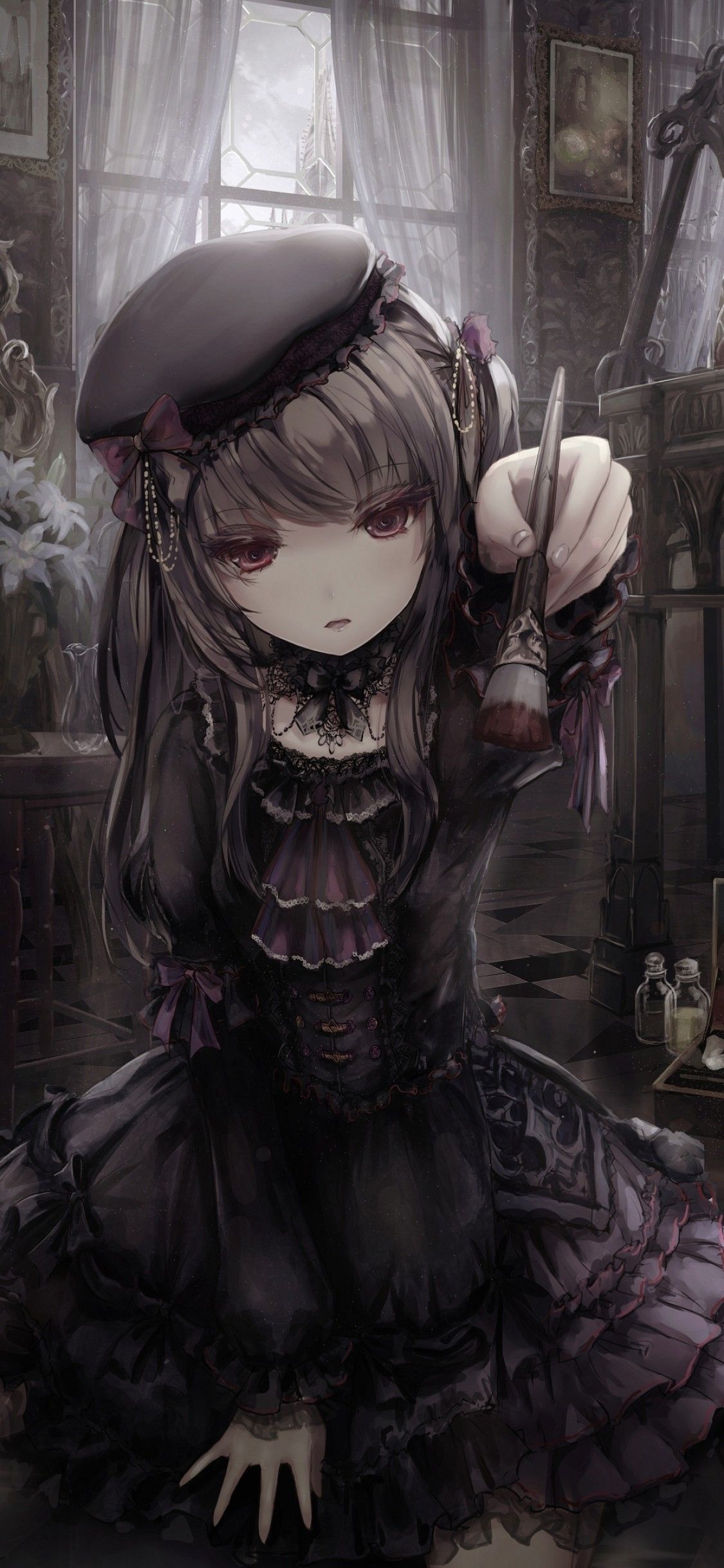 cute Goth backgrounds 0041