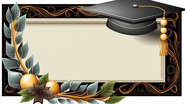 cute graduation background 0034