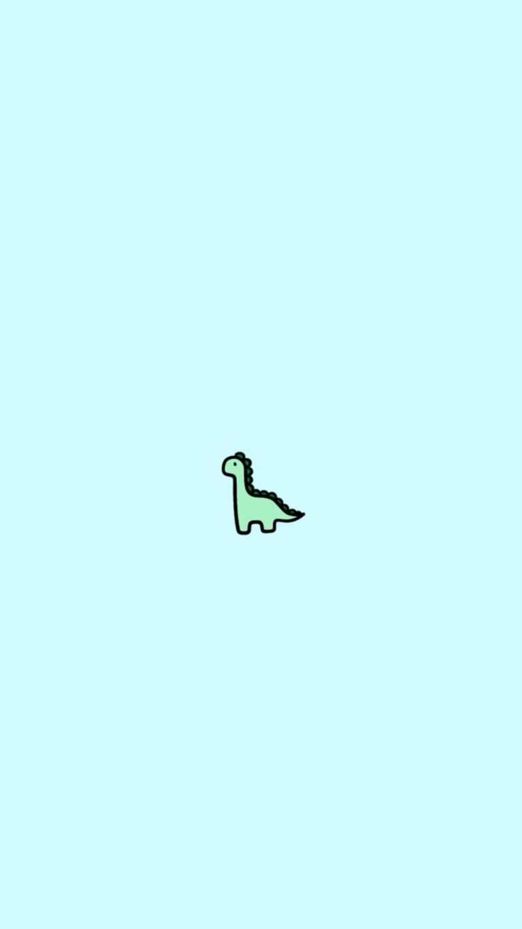 cute green dinosaur background 0044