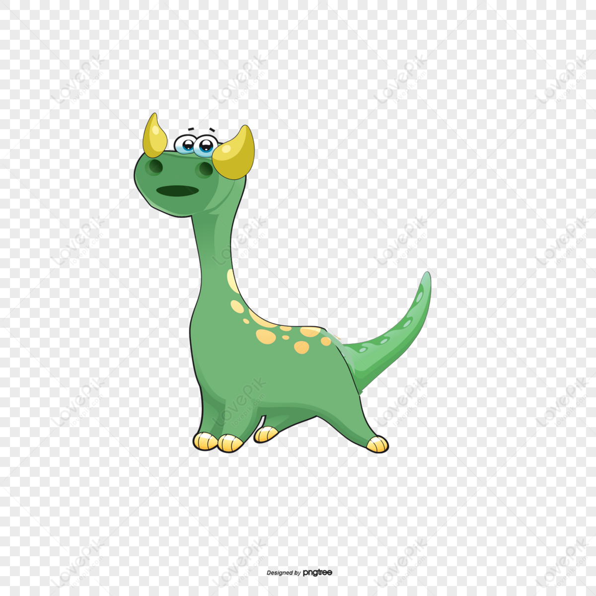 cute green dinosaur background 0053