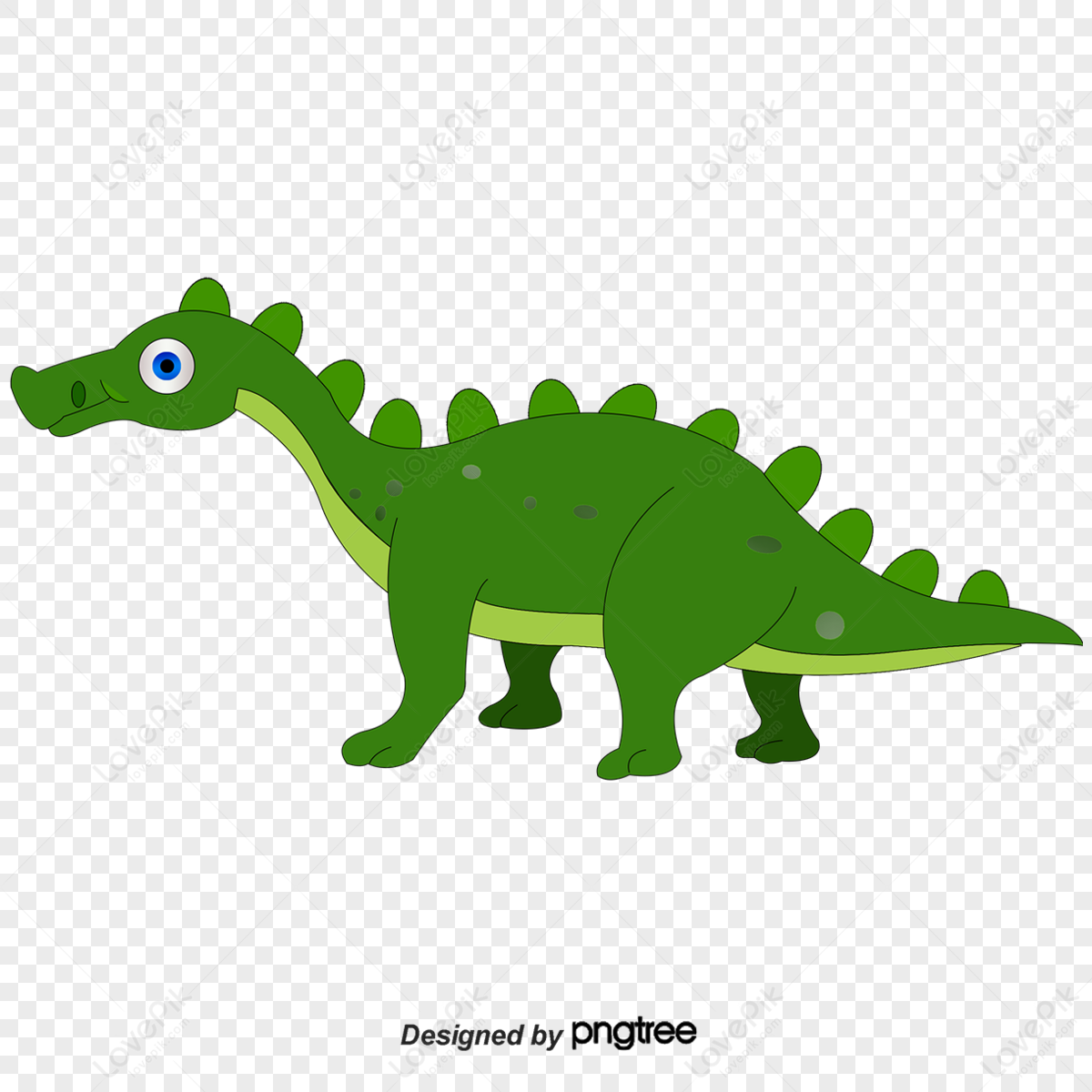 cute green dinosaur background 0056