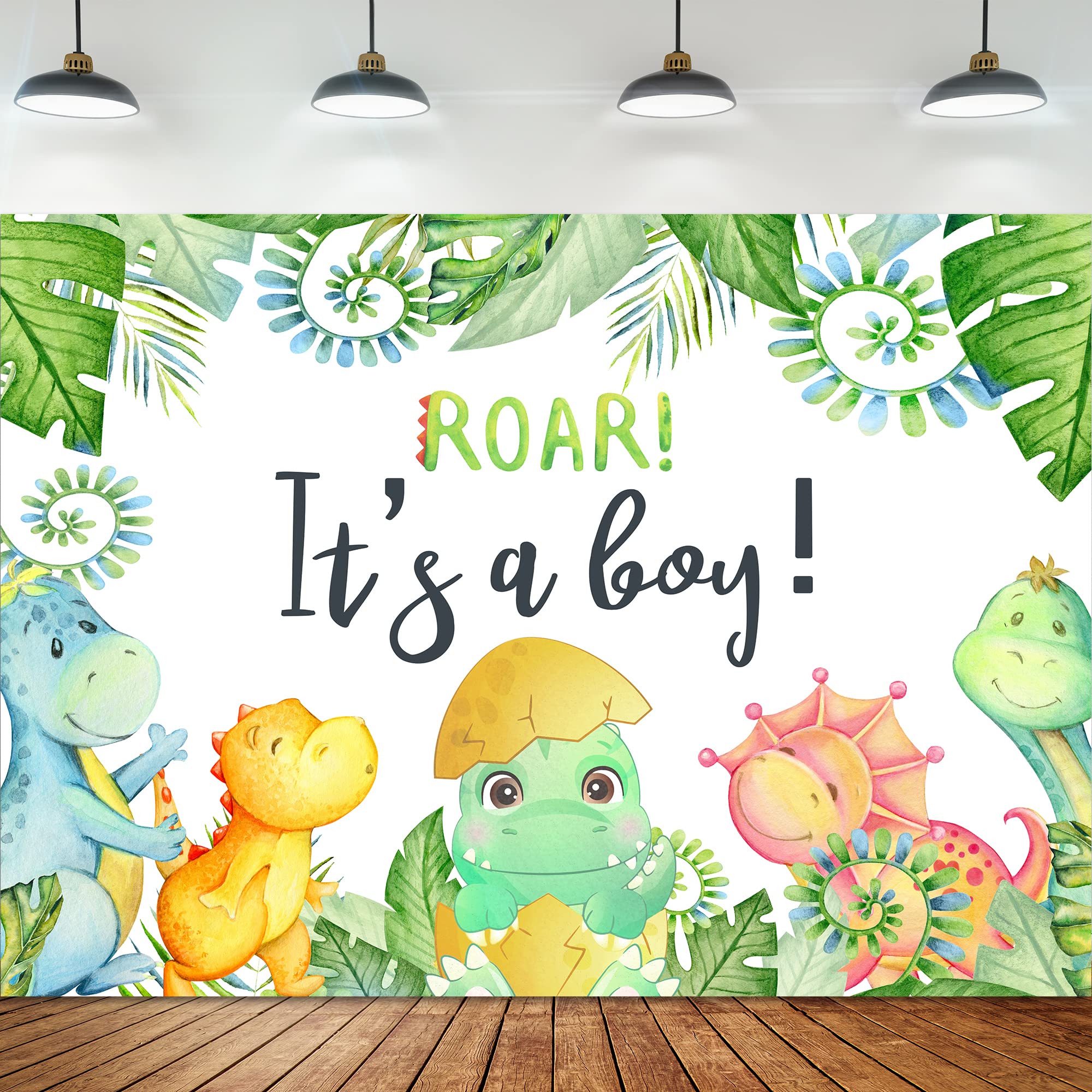 cute green dinosaur background 0057