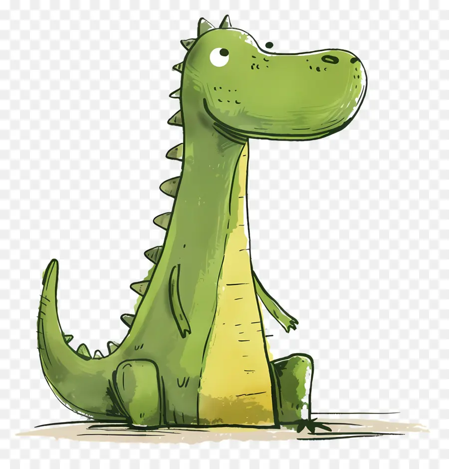 cute green dinosaur background 0070