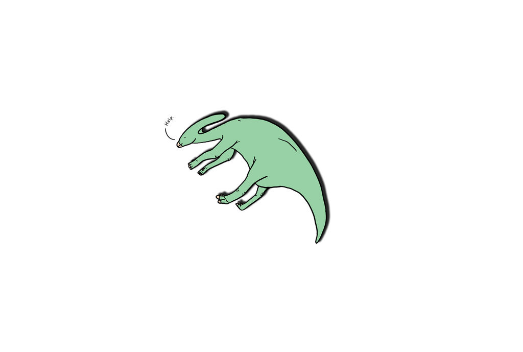 cute green dinosaur background 0091