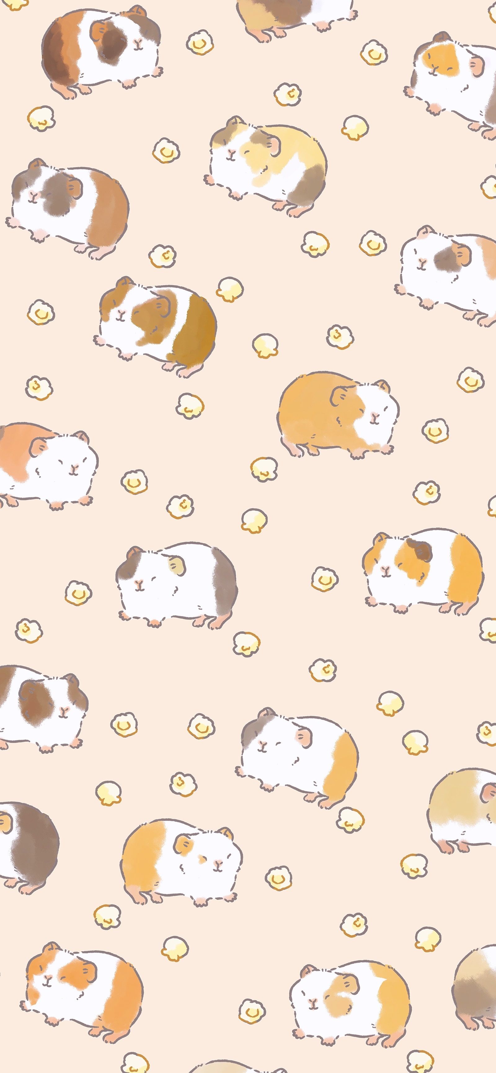 cute guinea pig backgrounds 0070