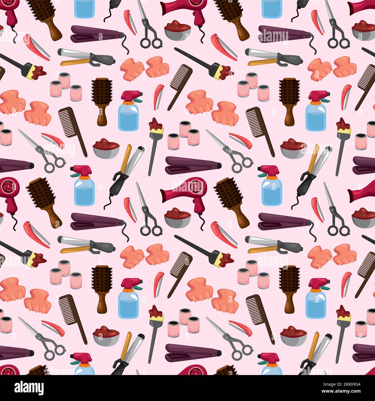 cute hair stylist backgrounds 0010