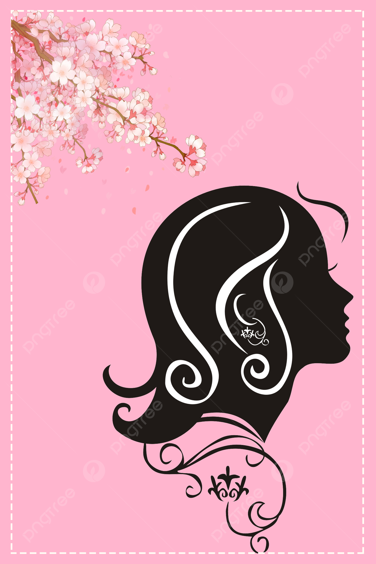 cute hair stylist backgrounds 0014