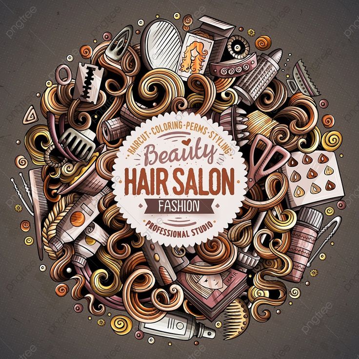 cute hair stylist backgrounds 0099