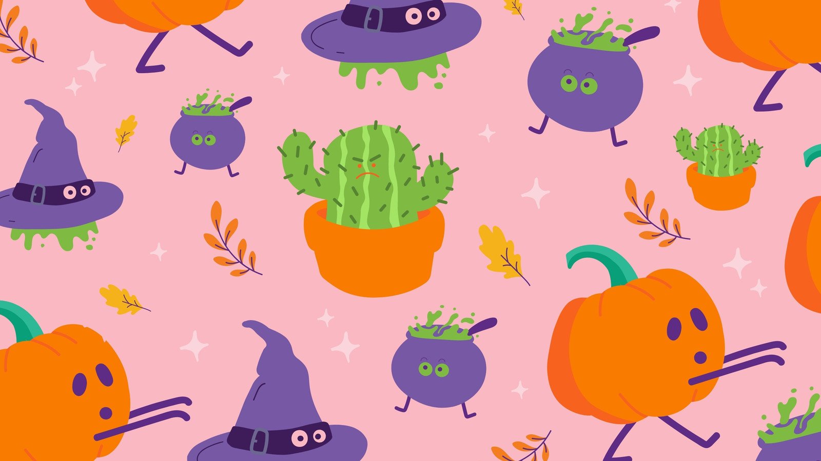 cute Halloween backgrounds 0036