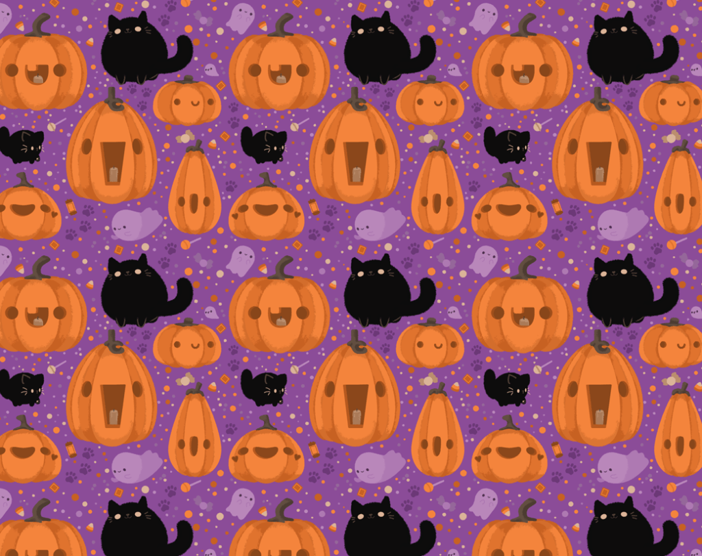 cute Halloween backgrounds 0074