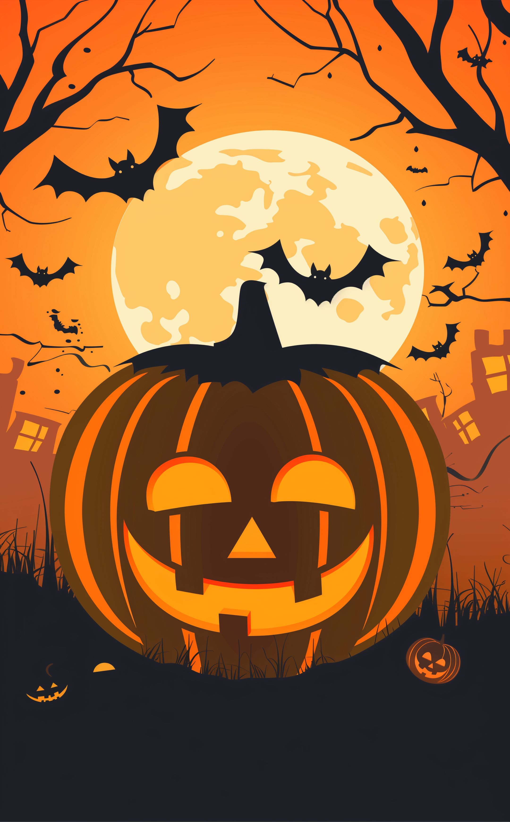 cute Halloween backgrounds 0077