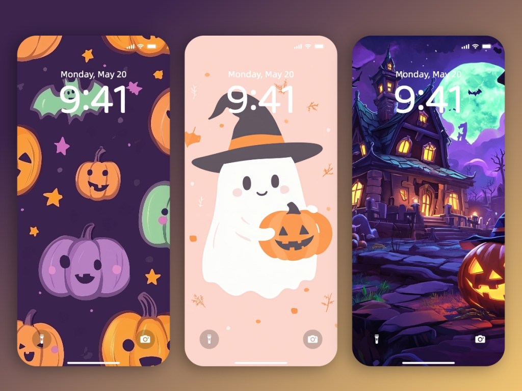 cute Halloween backgrounds 0079