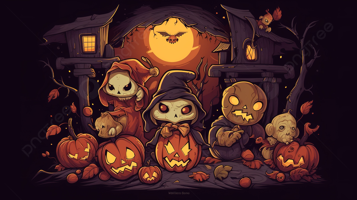 cute Halloween backgrounds 0085