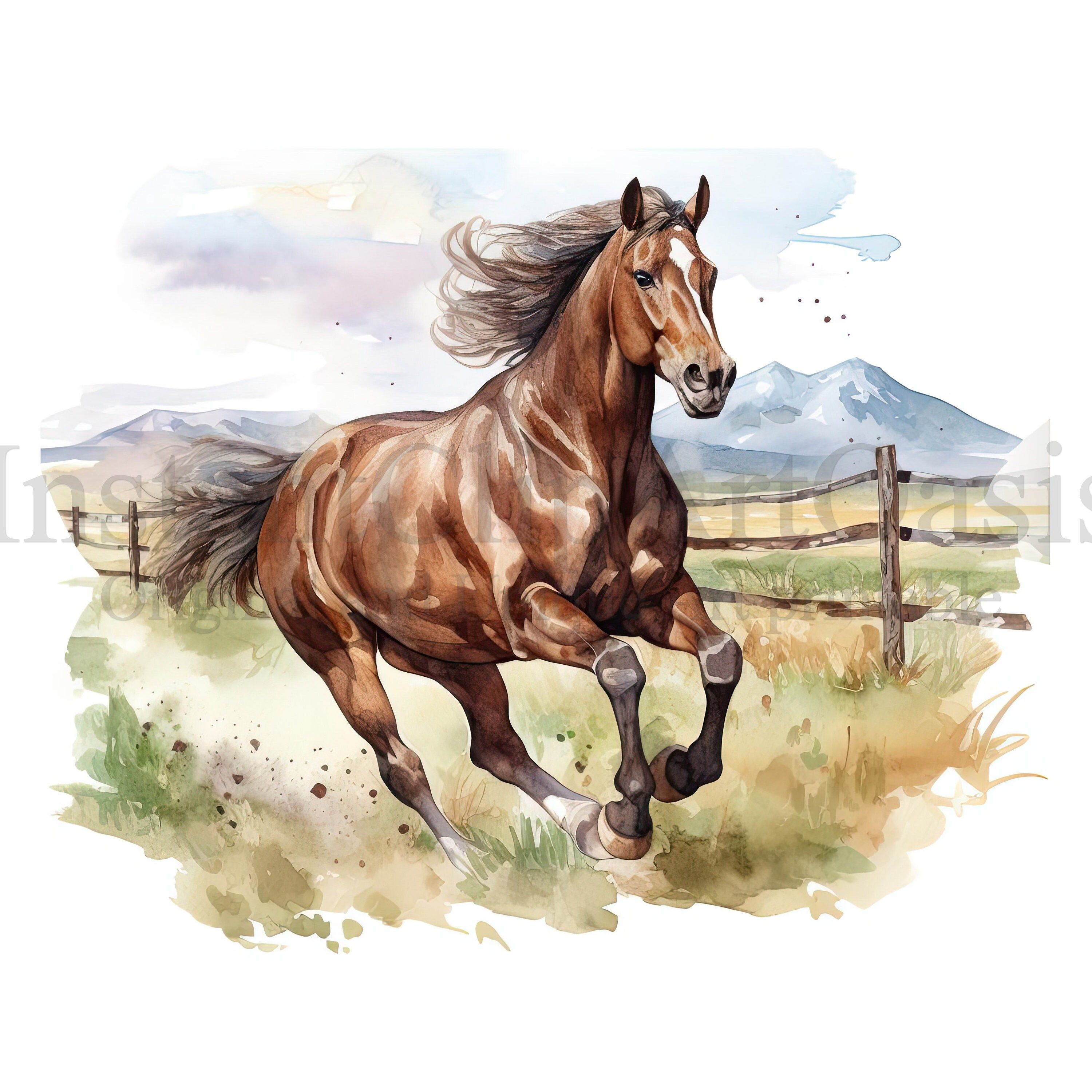 cute horse backgrounds 0044