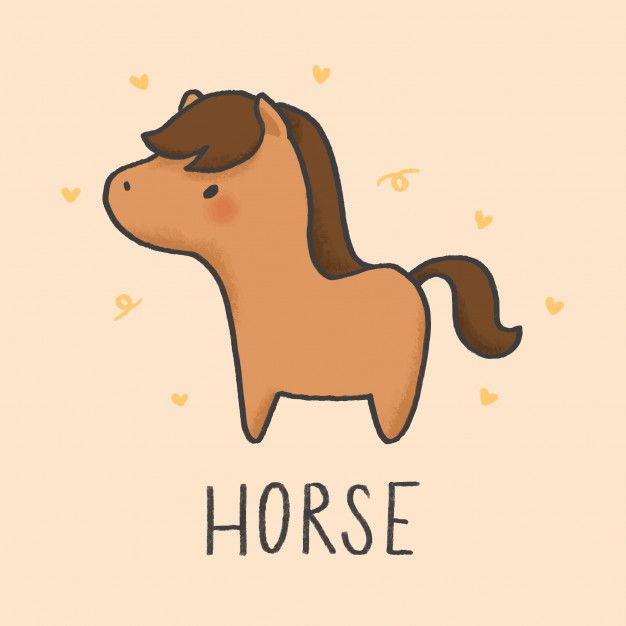 cute horse backgrounds 0050