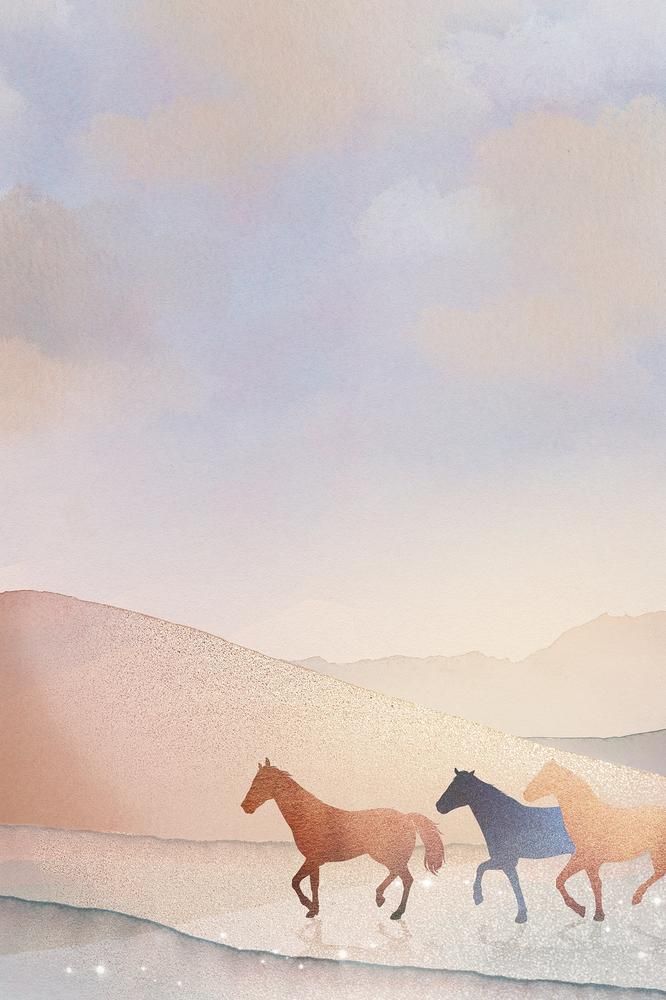 cute horse backgrounds 0080