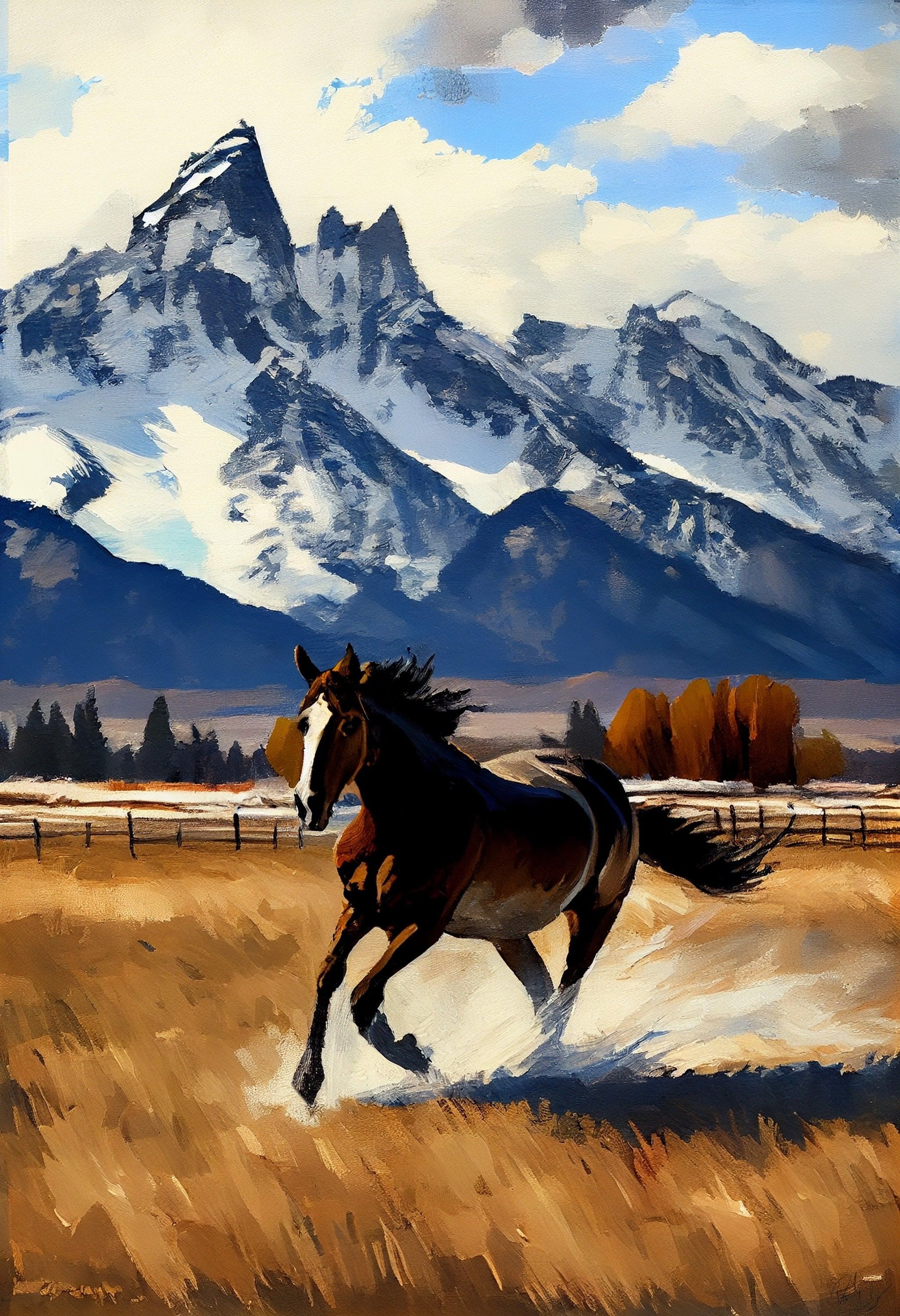 cute horse backgrounds 0096