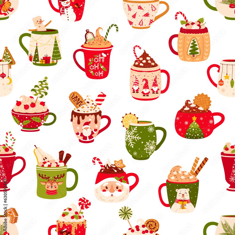 cute hot chocolate background 0035