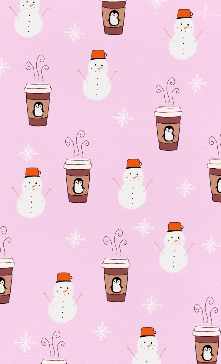 cute hot chocolate background 0045