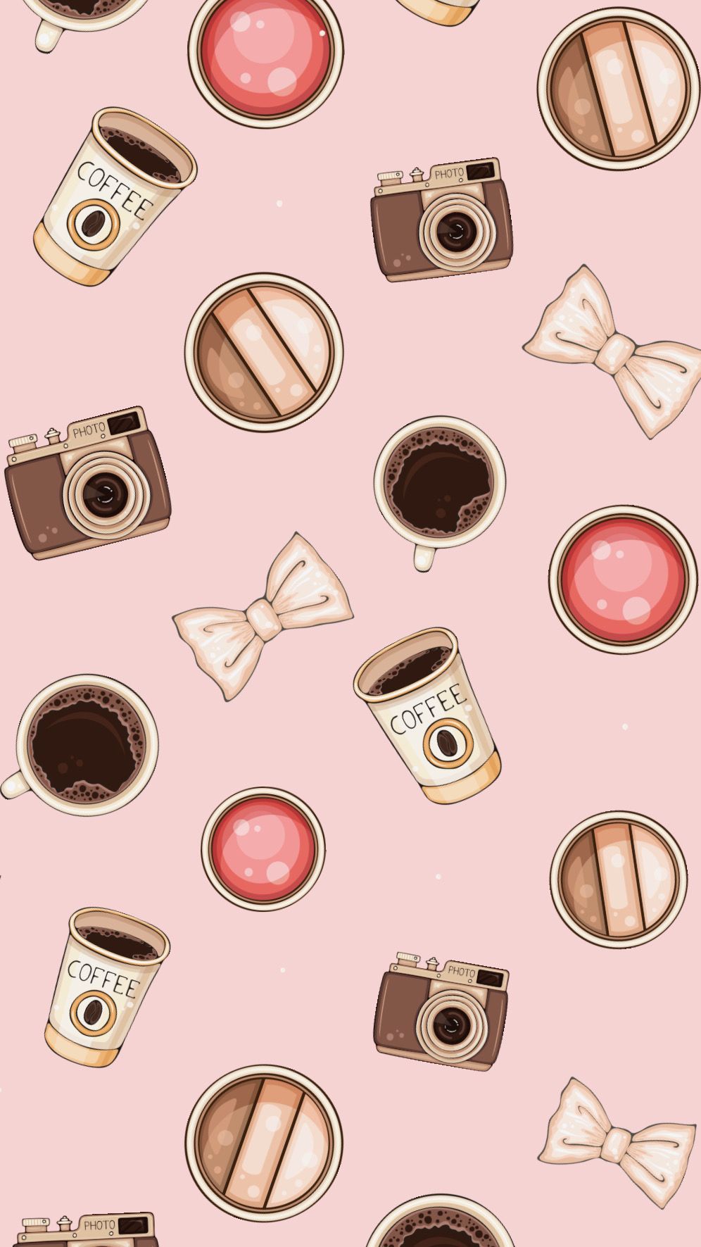 cute hot chocolate background 0047