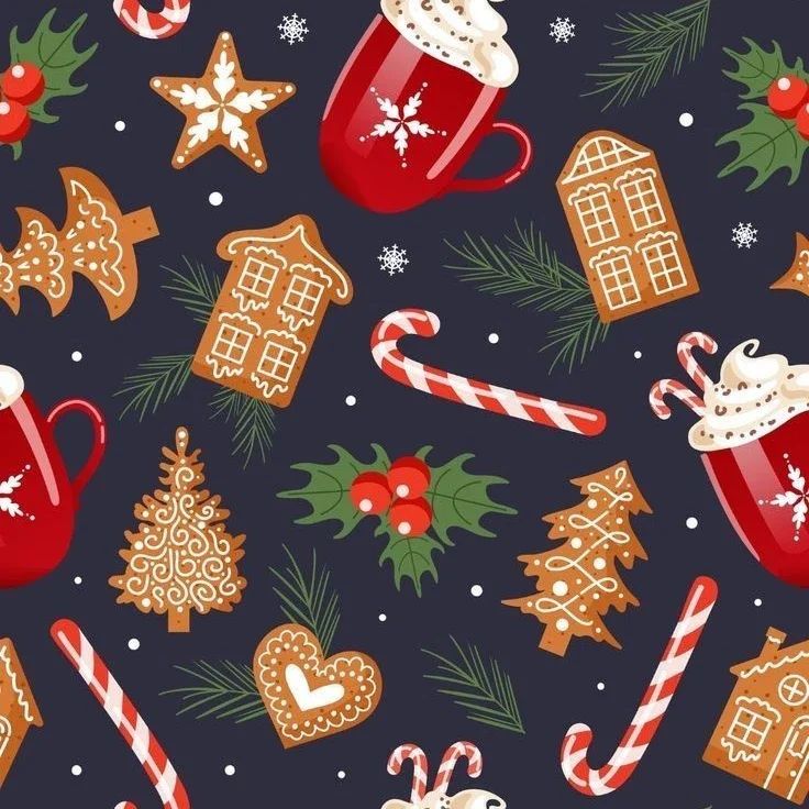 cute hot chocolate background 0053