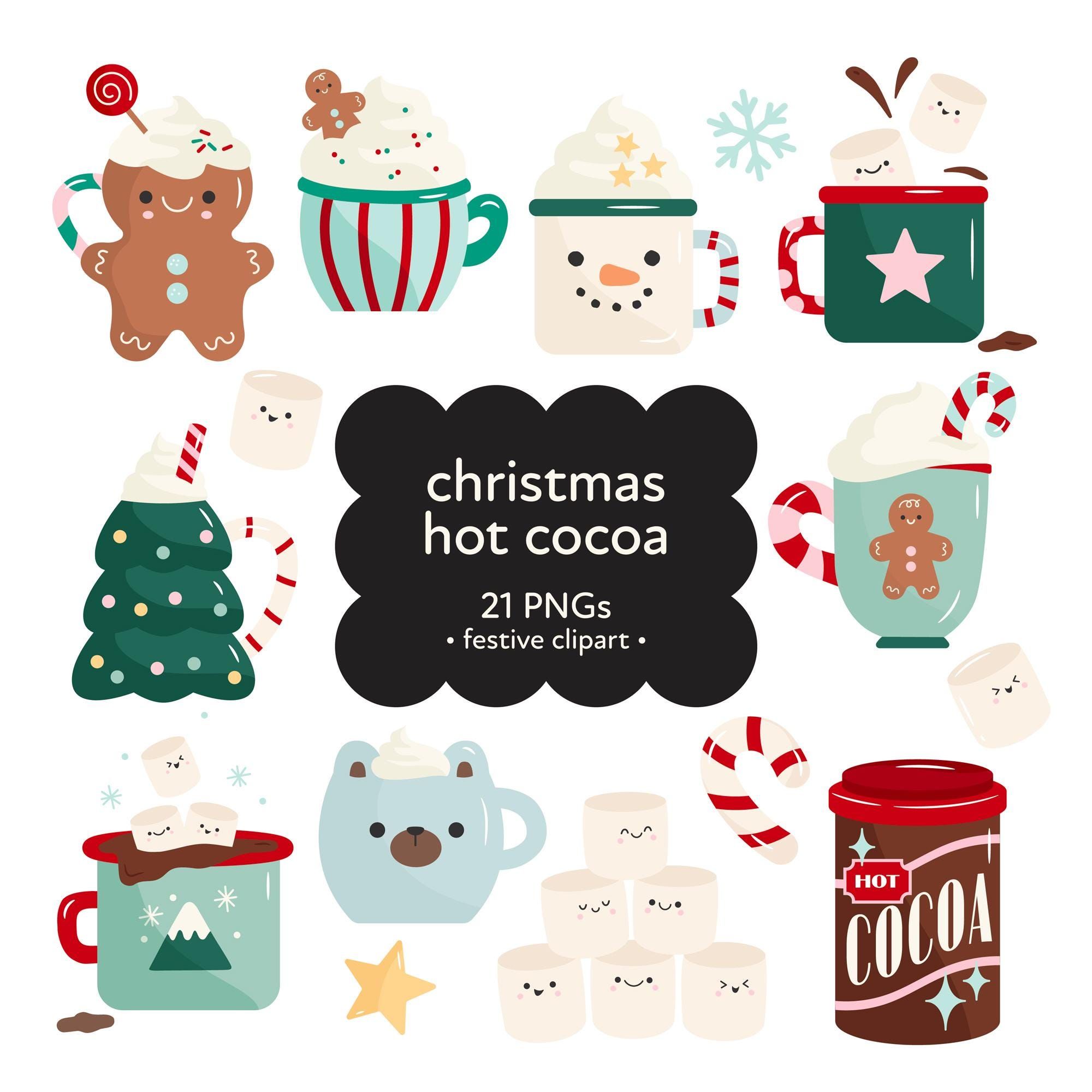 cute hot chocolate background 0060