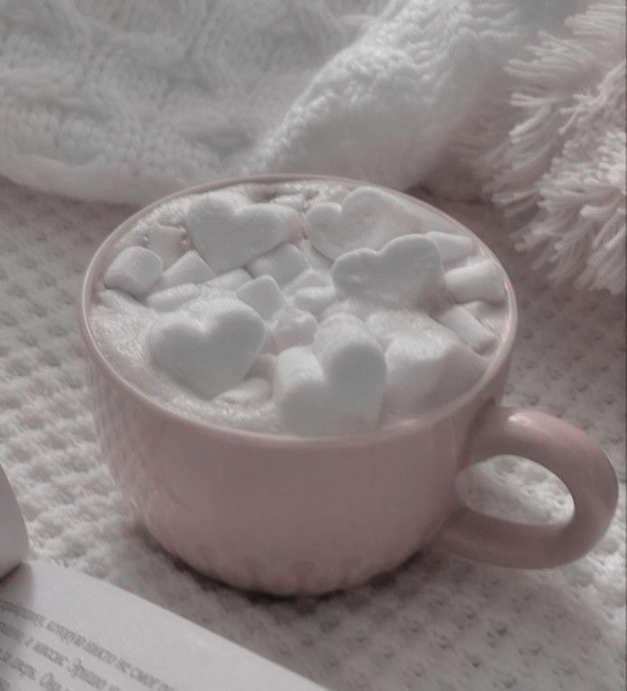 cute hot chocolate background 0091