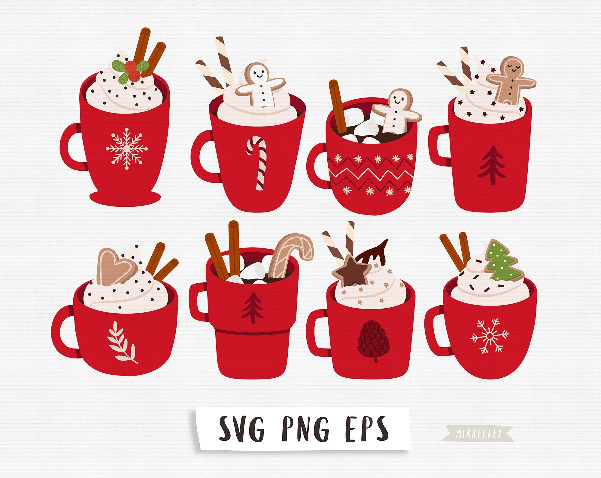 cute hot chocolate background 0098