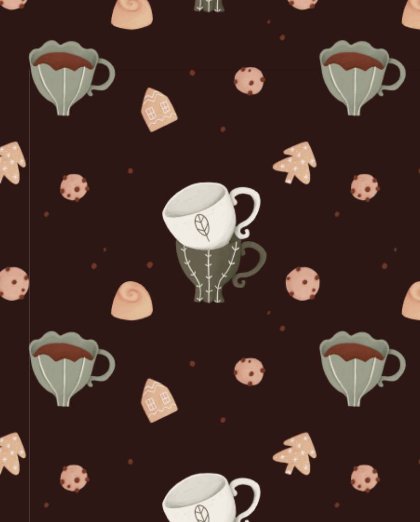 cute hot chocolate backgrounds for cozy vibes