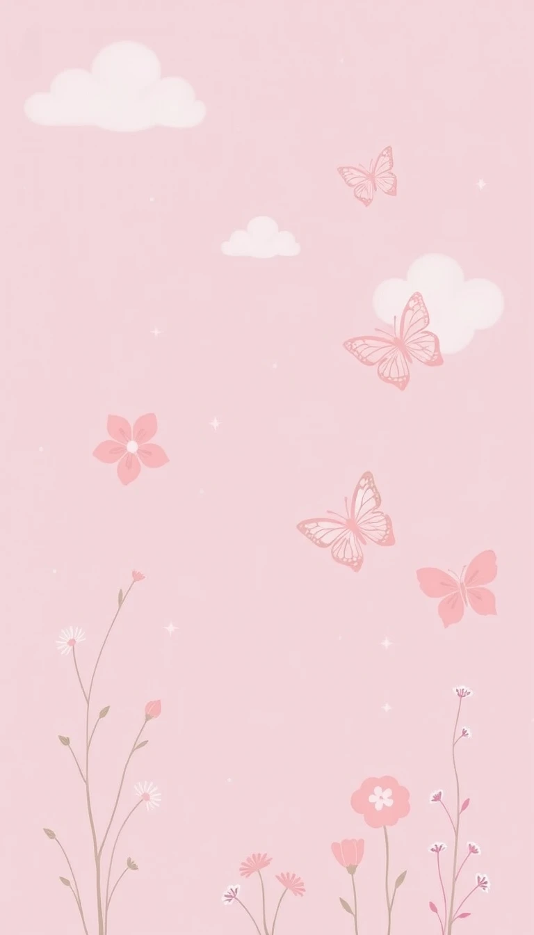 cute hot pink backgrounds 0068