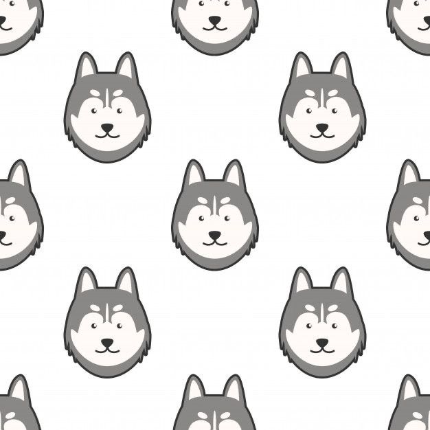 cute husky backgrounds 0026