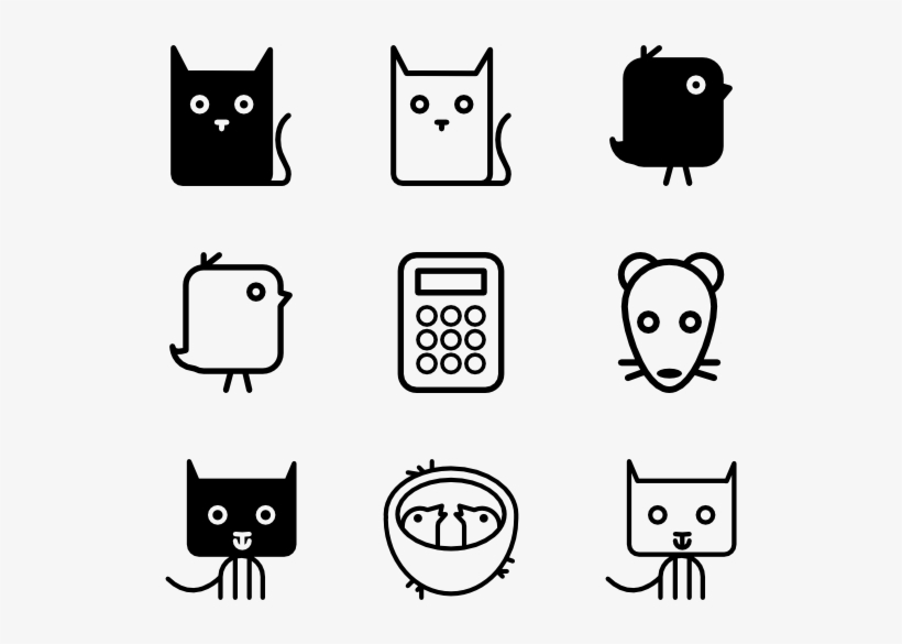 cute icons with transparent background 0012