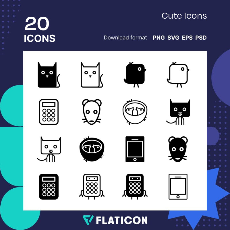 cute icons with transparent background 0067