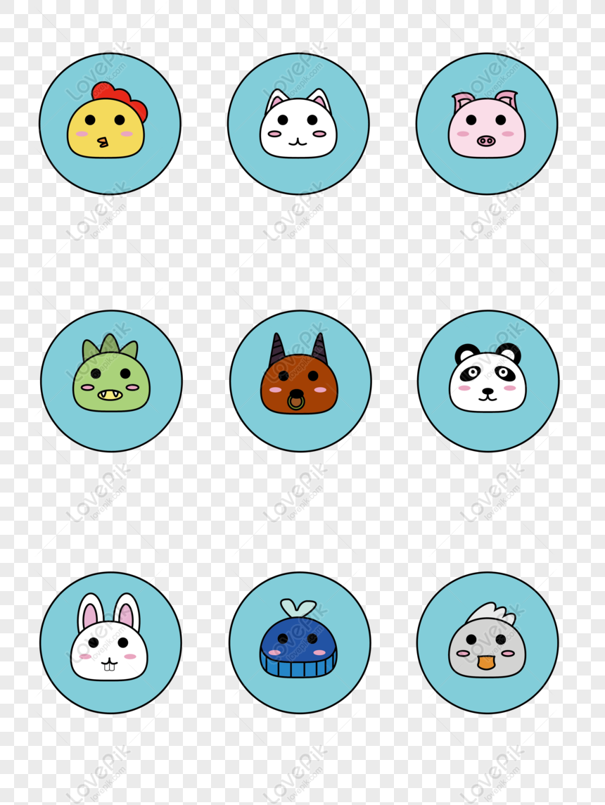 cute icons with transparent background 0083