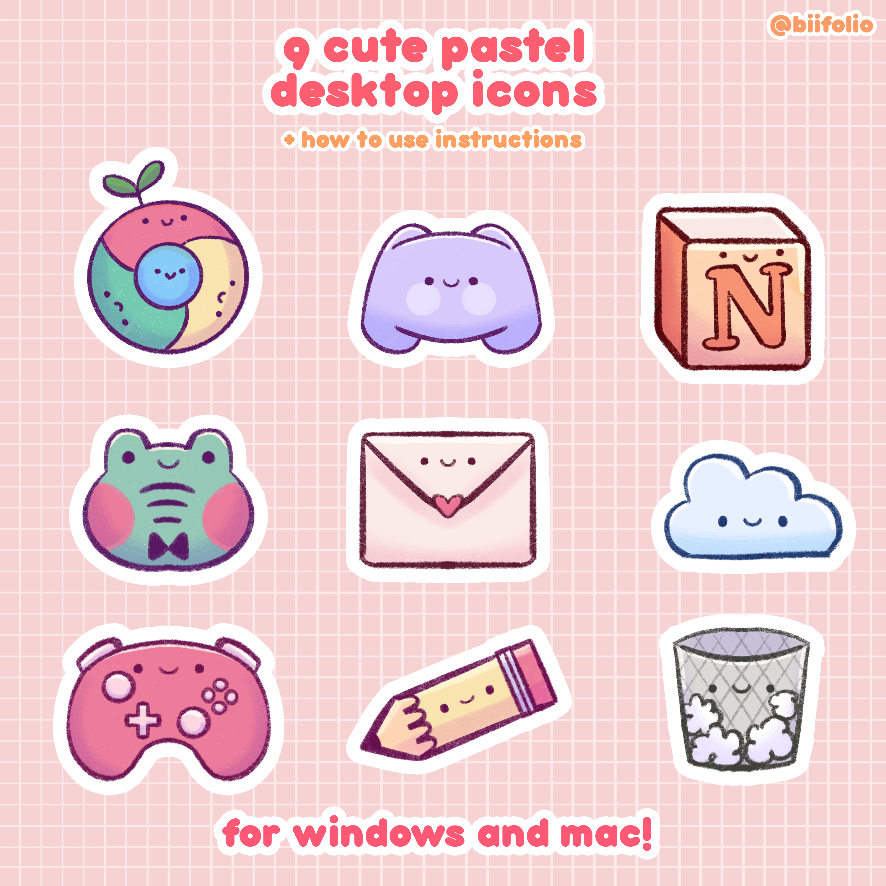 cute icons with transparent background 0098