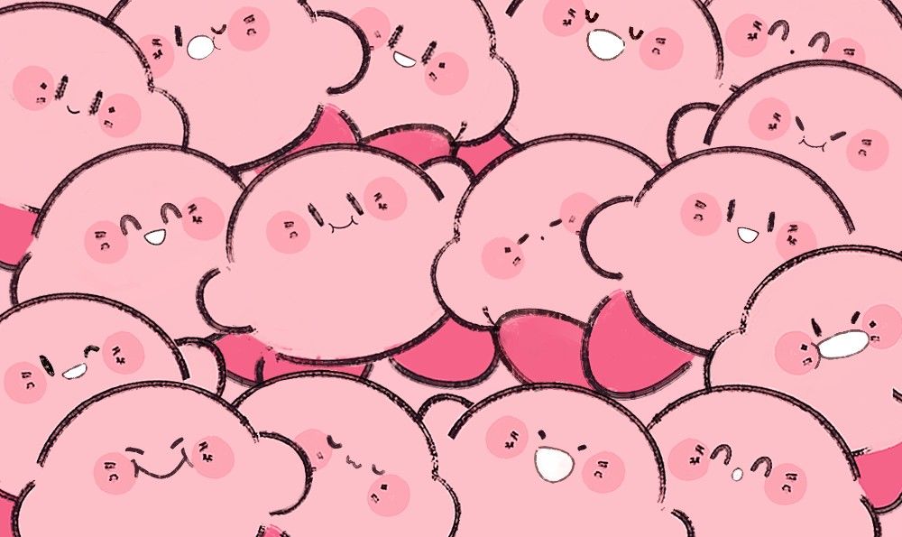 cute Kirby background images