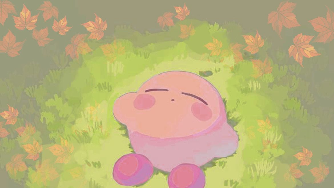 cute Kirby background 0011