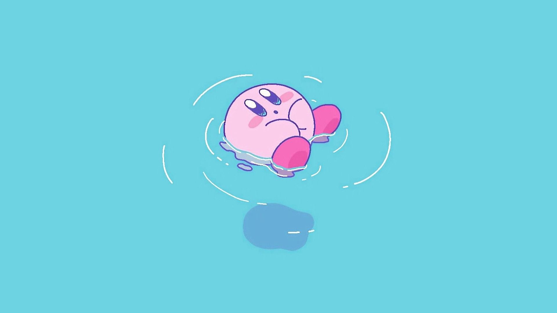 cute Kirby background 0019