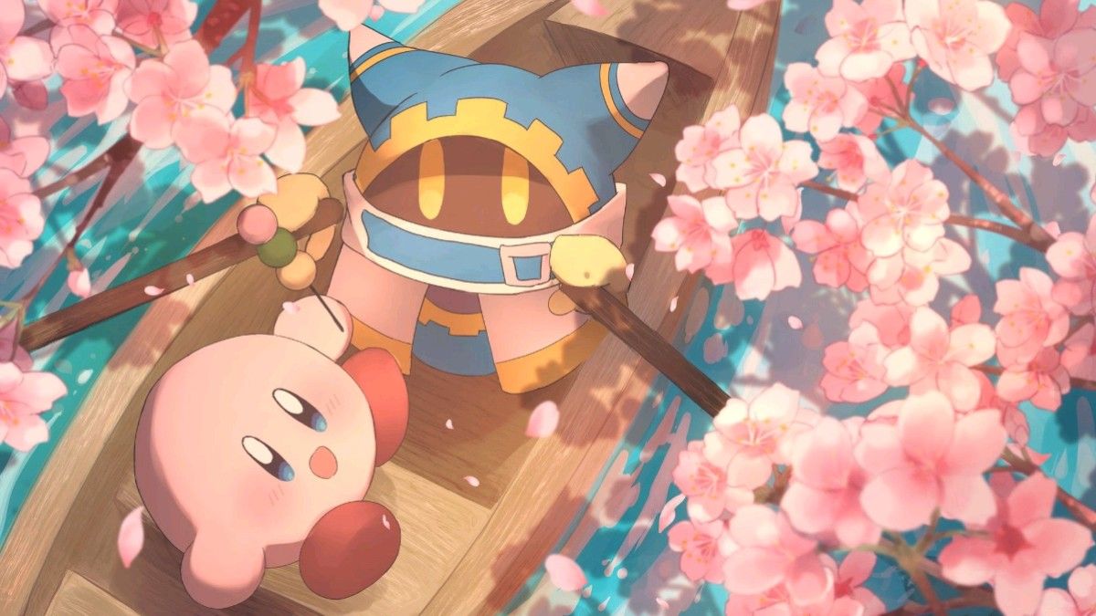 cute Kirby background 0030