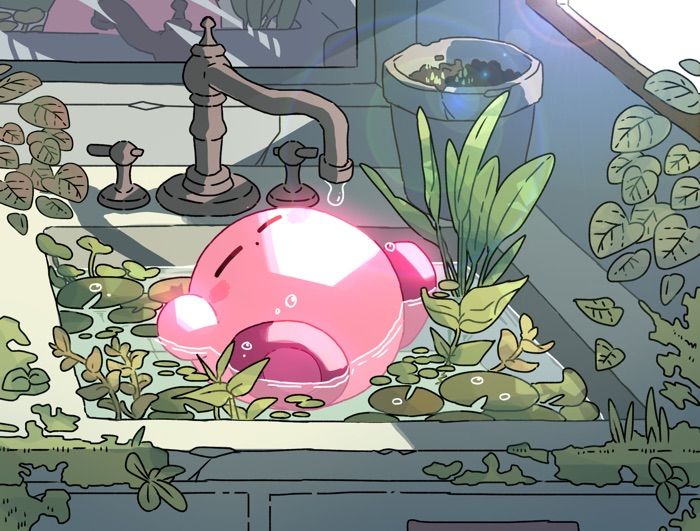 cute Kirby background 0035