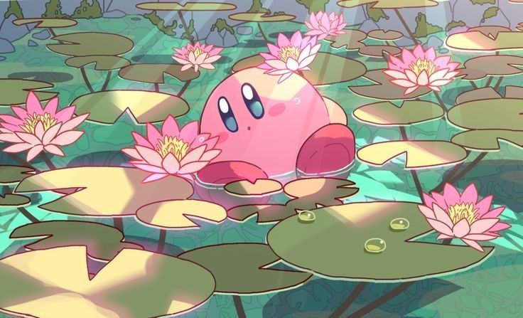 cute Kirby background 0036