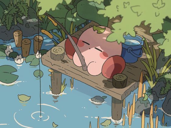 cute Kirby background 0039