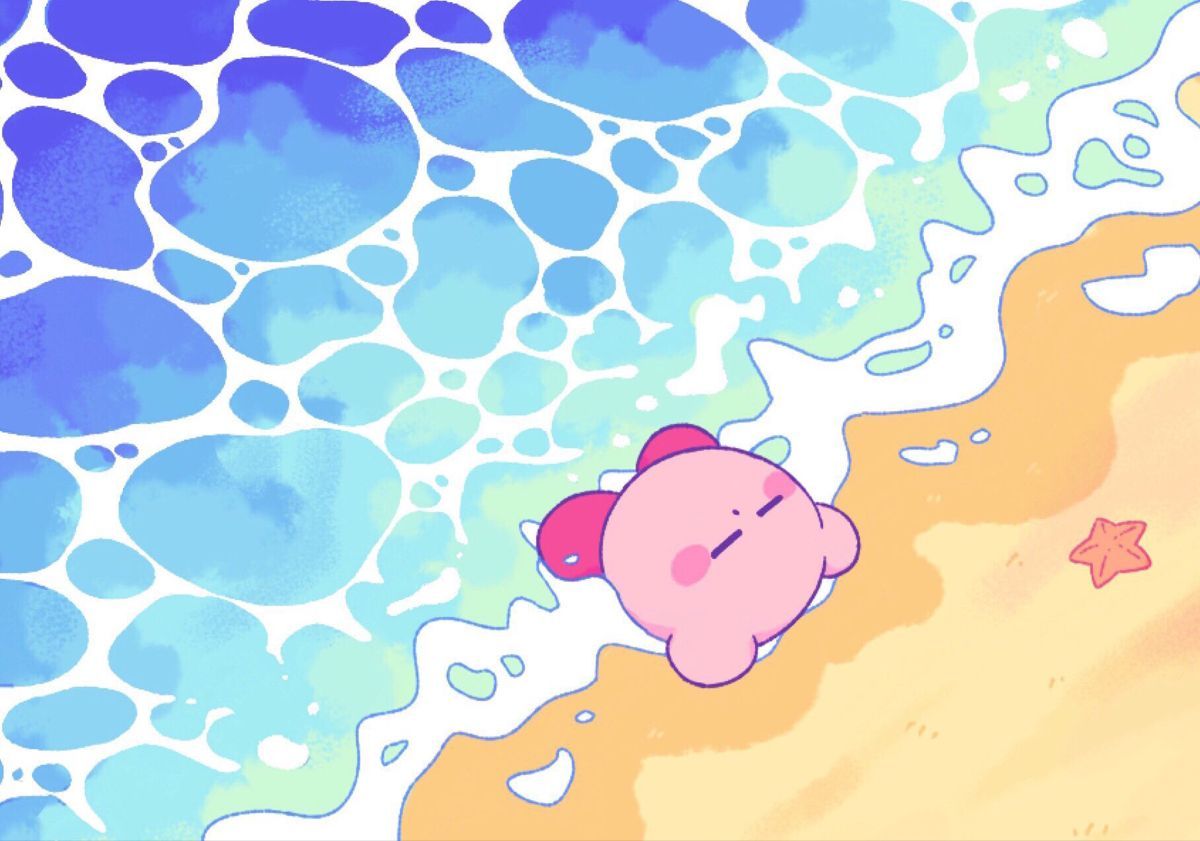 cute Kirby background 0041