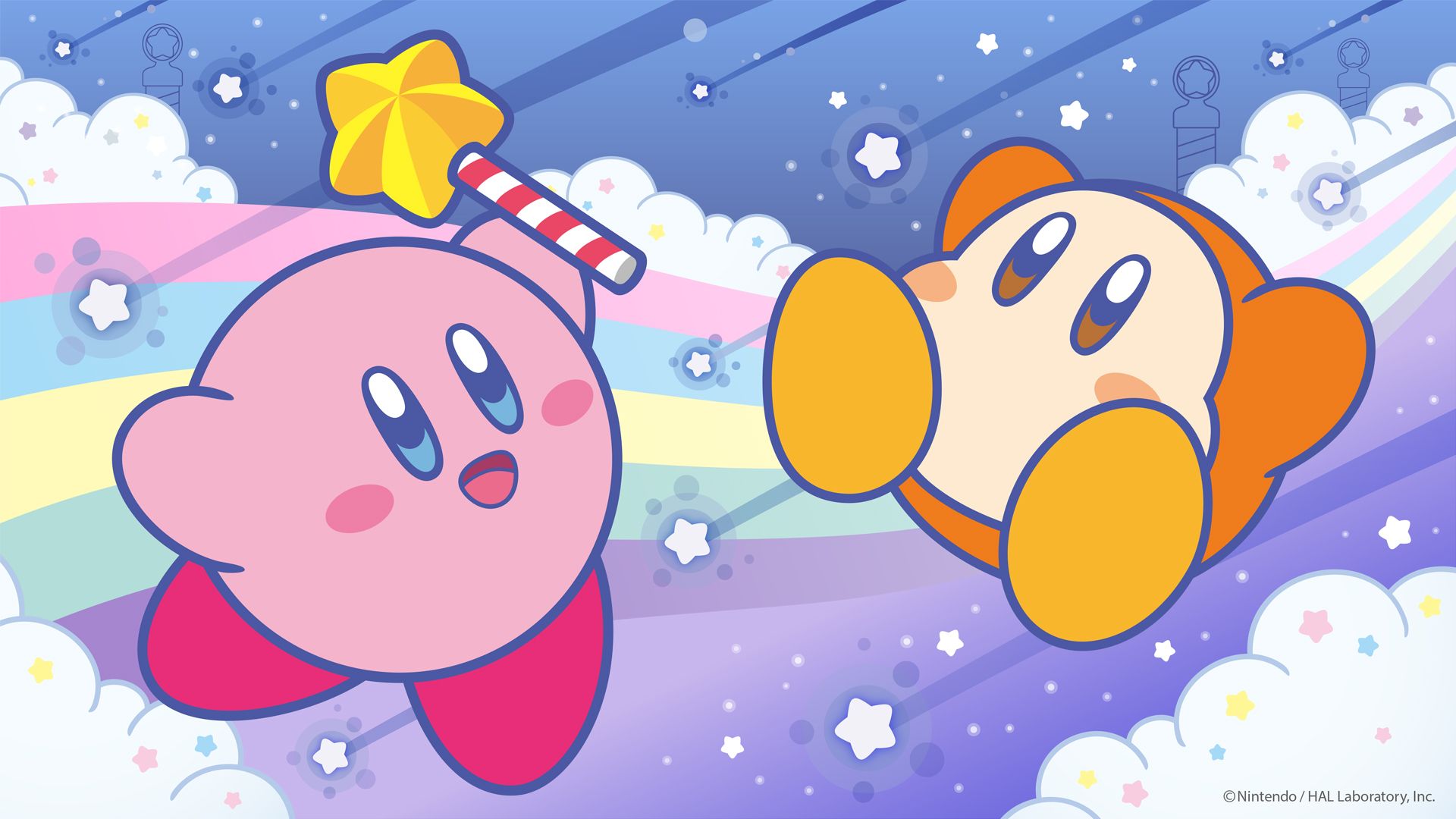 cute Kirby background 0042