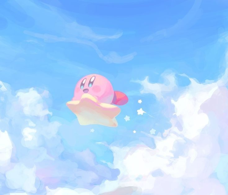 cute Kirby background 0048