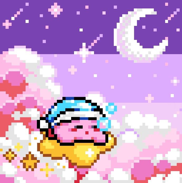 cute Kirby background 0065